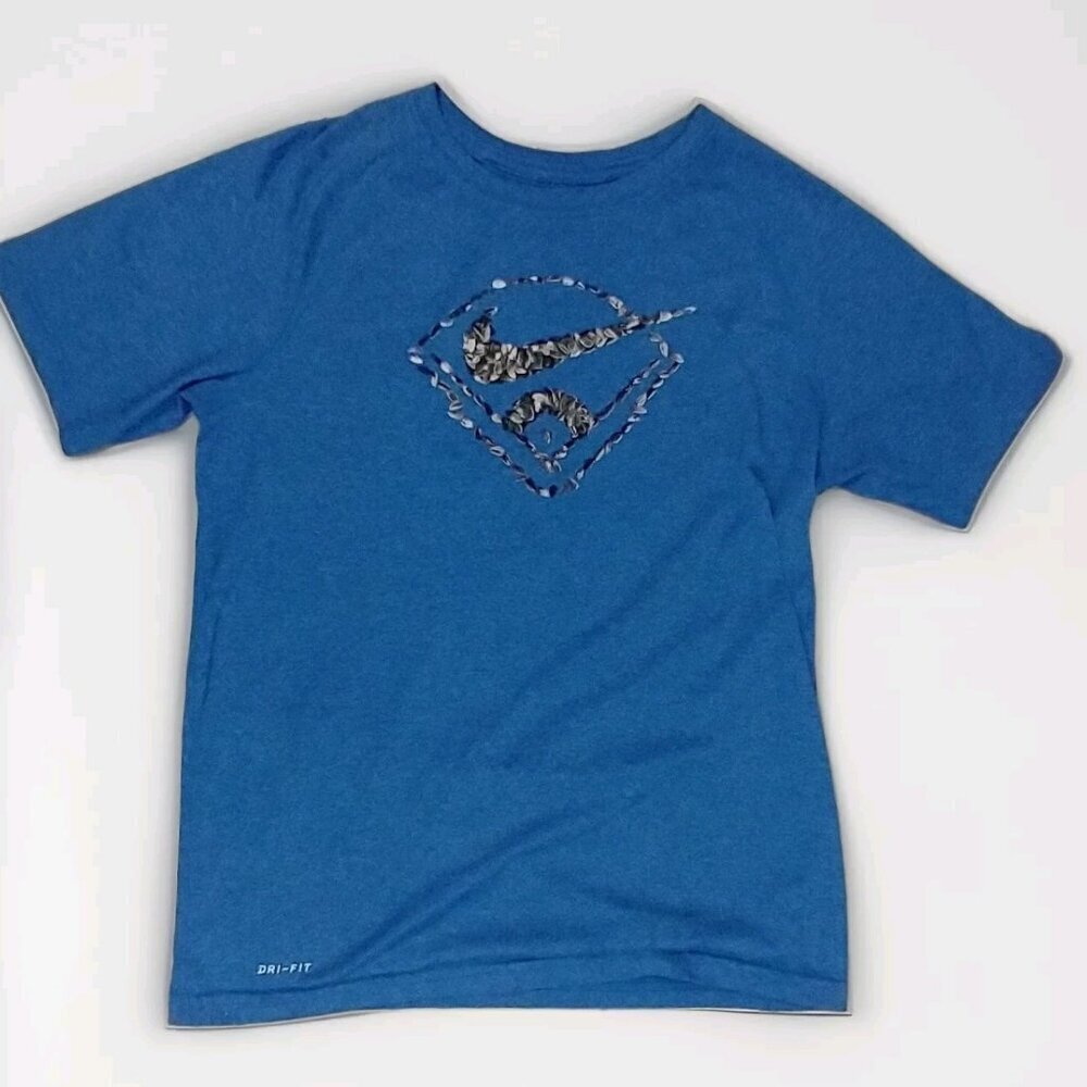 Nike Dri Fit‎ Men’s T Shirt Athletic Baseball Diamond Sunflower Seeds L
